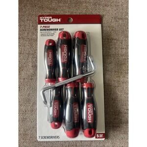 7-Piece HYPER TOUGH Screwdriver Set Soft Grip Handles Philips Slotted Offset NEW